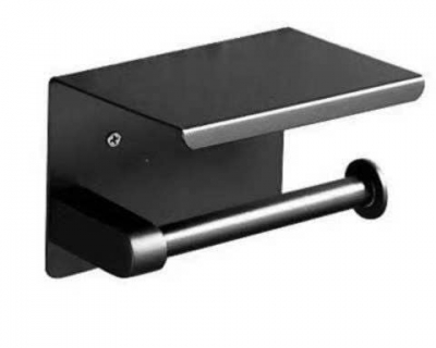 HG09Đ - Hộp giấy vệ sinh hở inox 304 xi đen