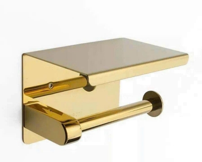 HG09V - Hộp giấy vệ sinh hở inox 304 mạ vàng gold cao cấp